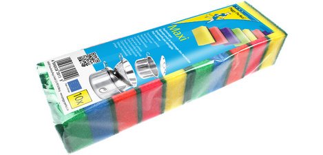 Maxi-Scheuerschwamm, Packung mit 10 Stück