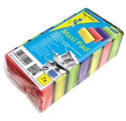 Eponge à récurer Maxi Pad, paquet de 7