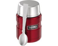 Récipient alimentaire STAINLESS KING, 0,47 l, rouge