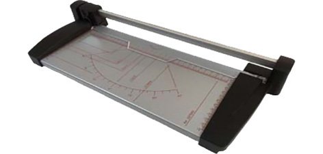 Rogneuse à roulettes RS 3101, A3, noir / gris