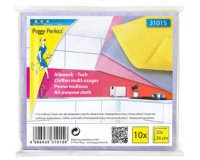 Schoonmaakdoek voor veelzijdig gebruik, nonwoven, pakket met 10 stuks