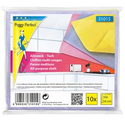 Schoonmaakdoek voor veelzijdig gebruik, nonwoven, pakket met 10 stuks