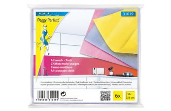 Chiffon multi-usage non-tissé, paquet de 6