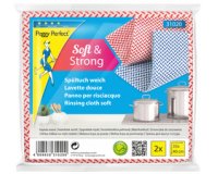 Lavette douce, paquet de 2