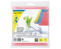 Chiffon-éponge, 180 x 180 mm, paquet de 5