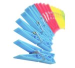 Pinces à linge, en plastique, longueur: 97 mm