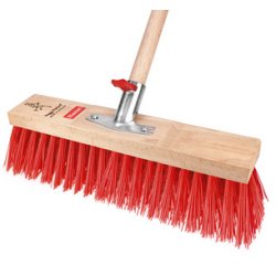 Balai de rue avec un manche, élaston, 400 mm