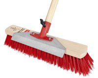 Balai de grattage avec un manche, élaston