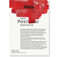 Bloc pour artistes Paper Postcard, A6, 20 feuilles
