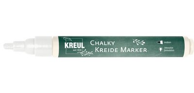 Marqueur à craie Chalky, XXL, Snow White