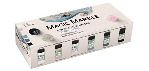 Matte Marbling Paint 'Magic Marble', Chalky Living