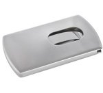 étui pour cartes de visite 'Snap', acier inoxydable,