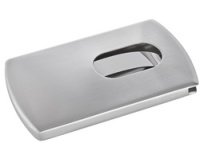 Etui cartes de visite Sigel VZ120 Snap 12 cartes inox argenté
