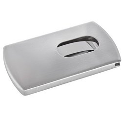 Etui cartes de visite Sigel VZ120 Snap 12 cartes inox argenté