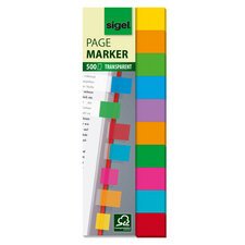 Marque-page repositionnable Film Multicolor, 44x12,5mm