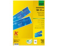 Billet d'entrée, 180 x 55 mm, imprimable, extra blanc