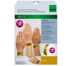 Bracelet d'identification Super Soft  VIP 25 x 255 mm or - Pochette de 120