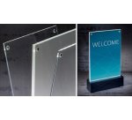 Présentoir de table LED 'luminous', acrylique, long