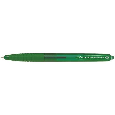 Stylo bille SUPER GRIP G rétractable pointe moyenne encre rouge