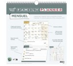 Quo Vadis - Calendrier familial à feuillets - Spiralé - 2026-2027 - Français - Family Planner - 16 mois de septembre à décembre - 30x30 cm