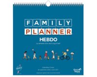 Quo Vadis - Calendrier familial à feuillets - Spiralé - 2026-2027 - Français - Family Planner - 12 mois de septembre à août - 30x30 cm