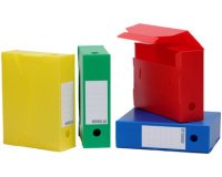 Boîtes d'archives, PP, 100 mm, vert