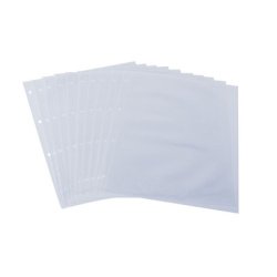 Pochette de rechange pour porte-menu à reliure à vis