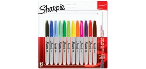 Marqueur permanent FINE, blister de 18