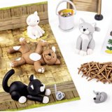 kids Kit de modelage Form & Play 'Cat', niveau 2