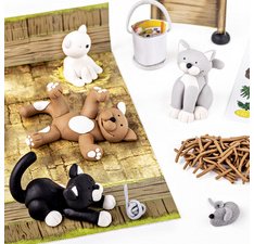 kids Kit de modelage Form & Play 'Cat', niveau 2