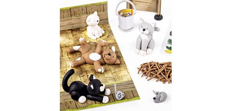 kids Kit de modelage Form & Play 'Cat', niveau 2