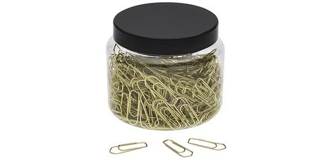 Trombones, en métal, 26 mm, laiton