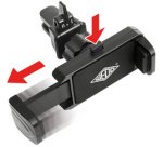 Support de smartphone pour voiture 'Clip-it plus', noir