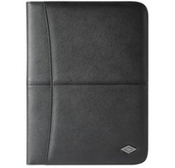 Chemise de conférence Accento, A4, similicuir, noir