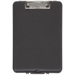 Porte-bloc avec module de rangement, A4, noir