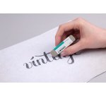 Tombow Gomme en caoutchouc naturel 'MONO sand', gris