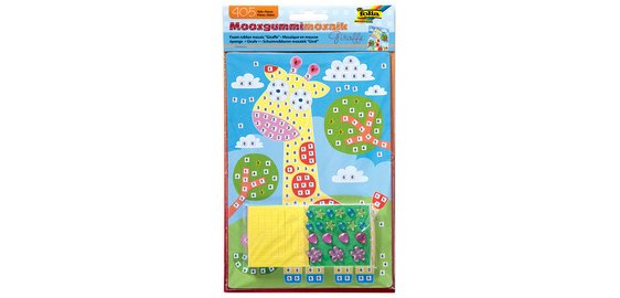 Mosaique de caoutchouc de mousse 'girafe', 405 pièces