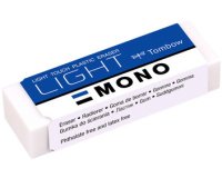 Tombow Gomme en plastique 'MONO light', blanc