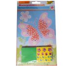 Mosaique de mousse caoutchouc 'papillon', 405 pièces