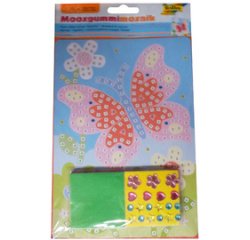 Mosaique de mousse caoutchouc 'papillon', 405 pièces