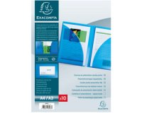 Tweezijdige presentatiemappen - halfharde PP 40/100ste - A4 & A3