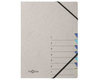 Trieur 'Easy Grey', A4, 7 compartiments