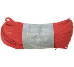 Pelote raphia naturel 50g, Rouge