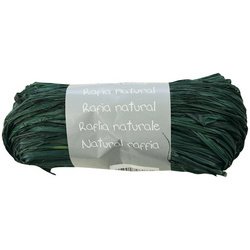 Pelote raphia naturel 50g Vert empire - Vert Empire