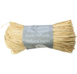 Pelote raphia naturel 50g, Naturel - Naturel