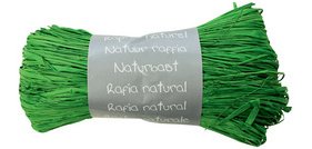 Pelote raphia naturel 50g Vert Sapin - Vert sapin