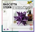 Feuille de papier pliable étoile Bascetta