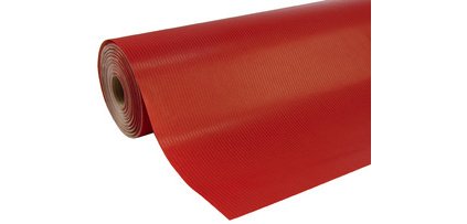 'Unicolor' wrapping paper, on a roll, red