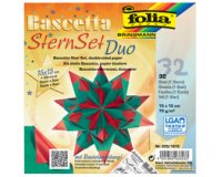 Feuilles de papier pliable étoile Bascetta, 75 g/m2