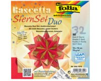 Feuilles de papier pliable étoile Bascetta, 75 g/m2
